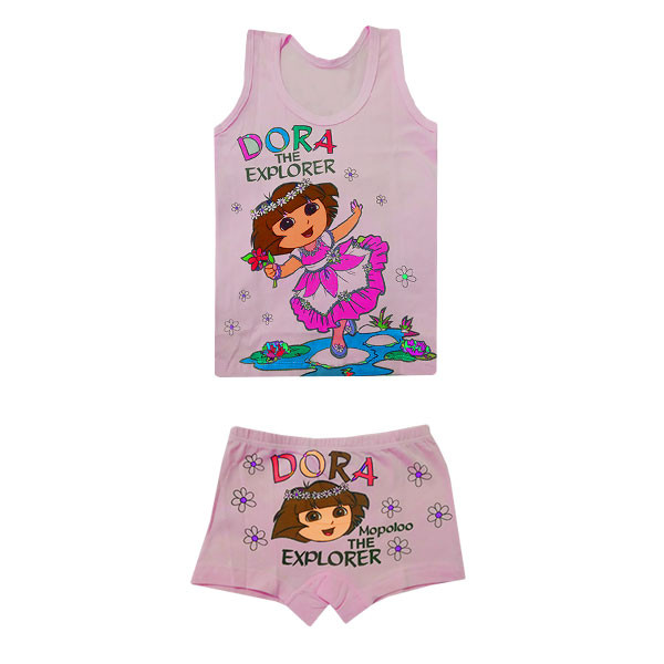 ست تاپ و شورت دخترانه مدل E-20