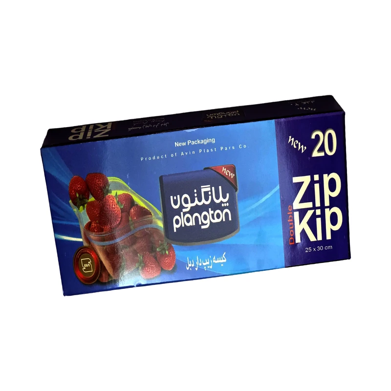 کیسه زیپ دار پلانگتون مدل Z20  بسته 20 عددی