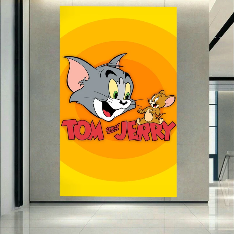 پوستر طرح کارتون مدل تام و جری کد AR18440