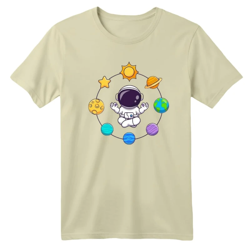 تی شرت آستین کوتاه بچگانه مدل فضانورد کد ۶