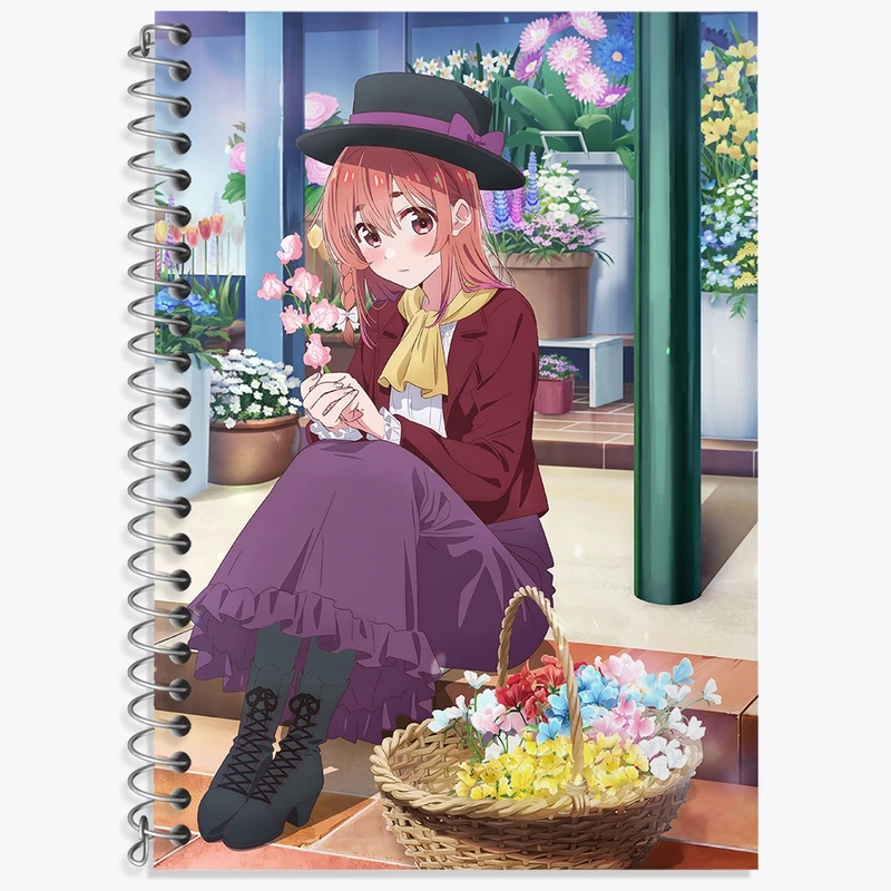 دفتر لغت 50 برگ خندالو طرح سومی انیمه کانوجو اوکاری کد 34820