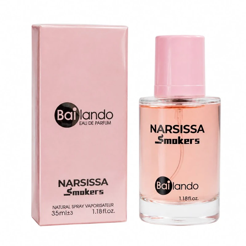 عطر جیبی زنانه بایلندو مدل Narsissa Smokers با رایحه گرم و شیرین حجم 35 میلی لیتر