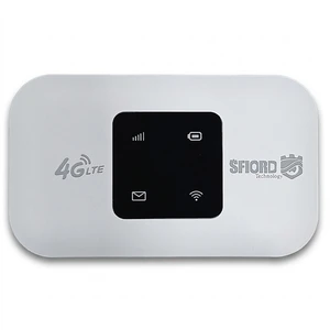 مودم جیبی 4g lte اسفیورد مدل m720 با باتری 3000 میلی آمپر ساعت، پشتیبانی از 4.5g، اتصال همزمان تا 10 کاربر، سرعت دانلود 150 مگابیت بر ثانیه، وای فای 802.11b-g-n و قابلیت اتصال usb