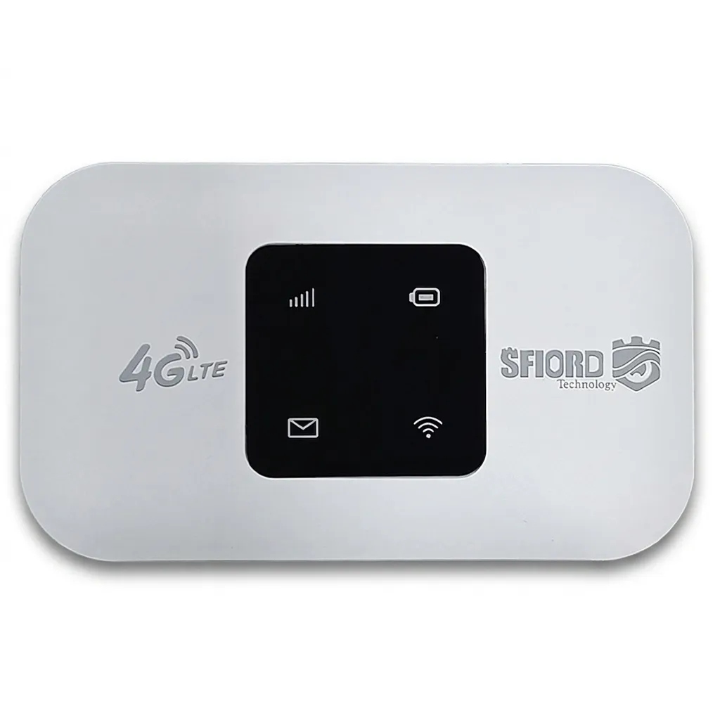 مودم جیبی 4G LTE اسفیورد مدل M720 با باتری 3000 میلی‌آمپر ساعت، پشتیبانی از 4.5G، اتصال همزمان تا 10 کاربر، سرعت دانلود 150 مگابیت بر ثانیه، وای‌فای 802.11b/g/n و قابلیت اتصال USB