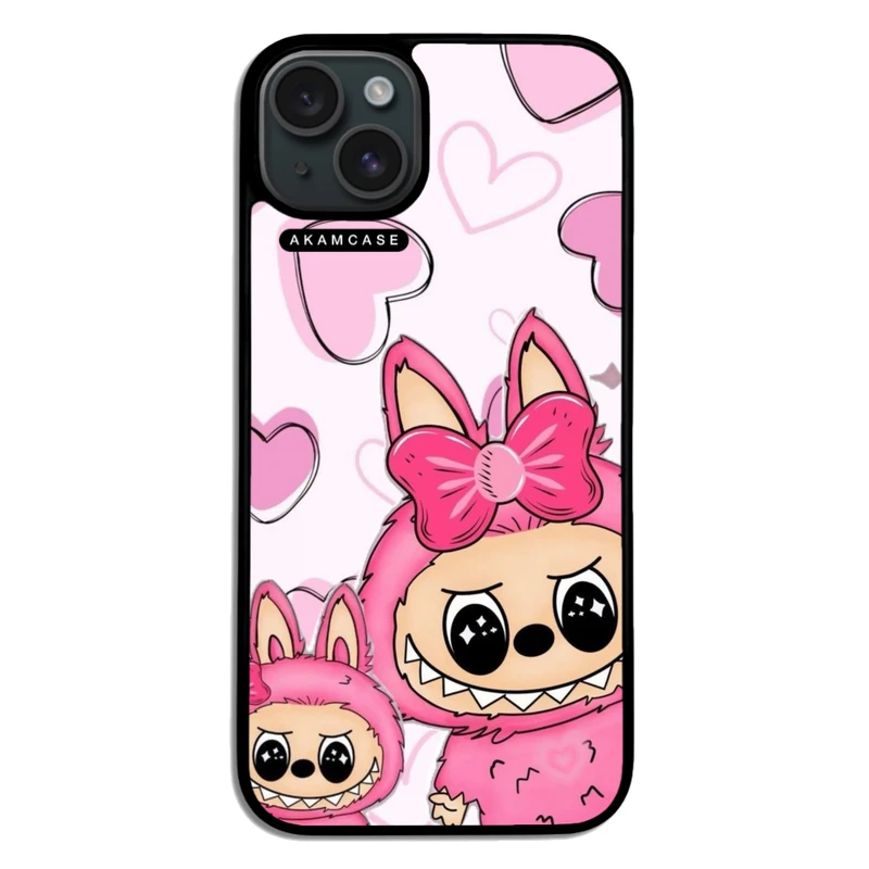 کاور آکام مدل AMC-WA15PLUS-LABUBU-13 مناسب برای گوشی موبایل اپل iPhone 15 Plus