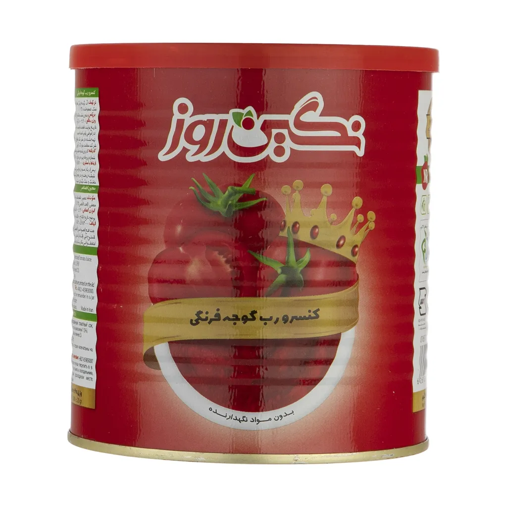 کنسرو رب گوجه فرنگی نگین روز - 800 گرم