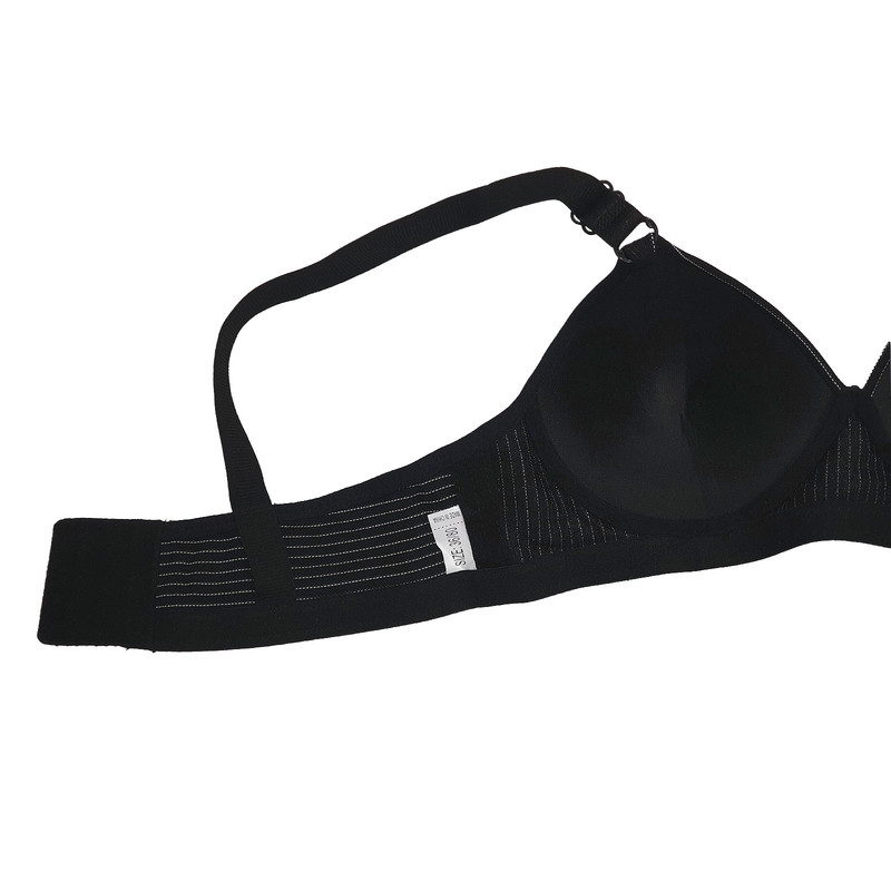 سوتین زنانه مدل بدون فنر کاپ A کد China-3308 رنگ مشکی