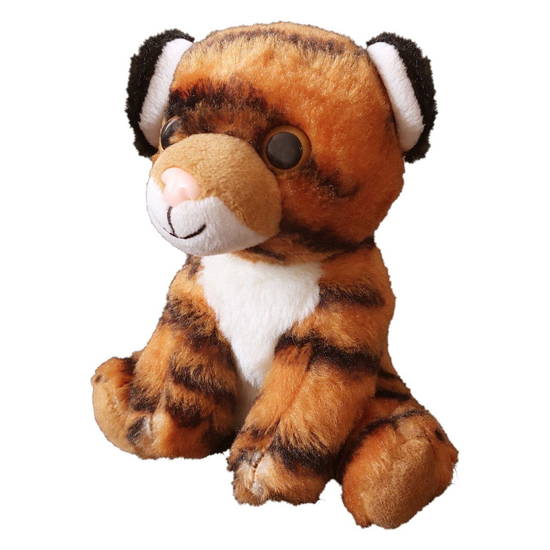 عروسک طرح ببر مدل Fluff n Stuff کد SZT4/300 ارتفاع 15 سانتی‌متر