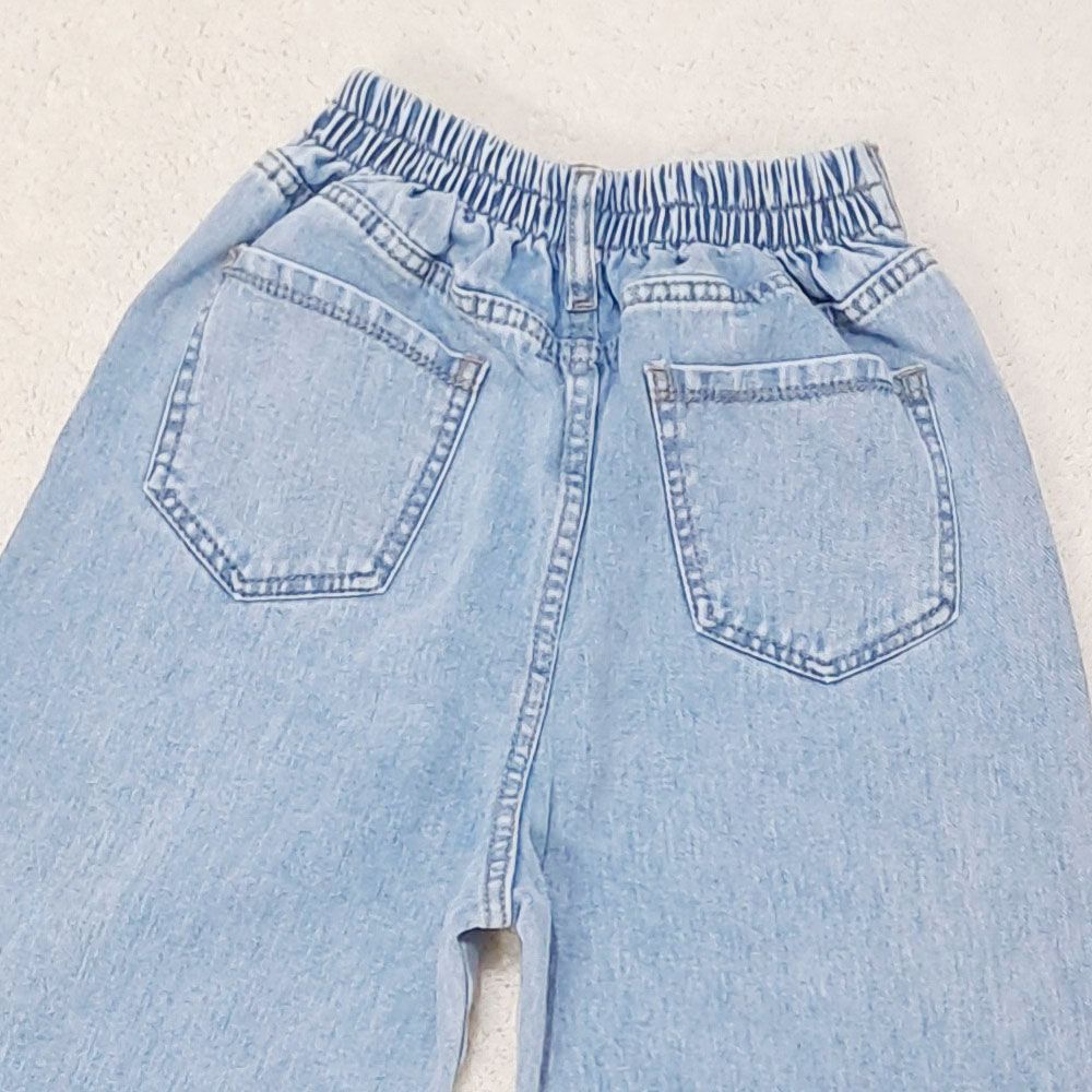 شلوار جین راسته زنانه دیان مدل نیم بگ -  - 24