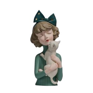 نقد و بررسی مجسمه مدل دختر گربه بدست توسط خریداران