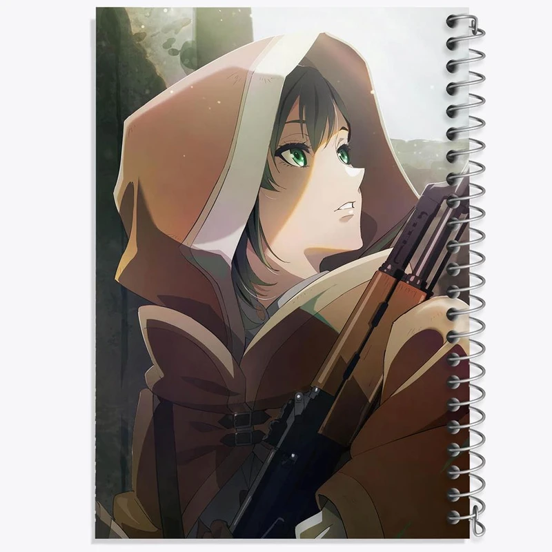 دفتر نت موسیقی 50 برگ خندالو مدل انیمه نیر اتوماتا Nier Automata ver 1.1a کد 27459