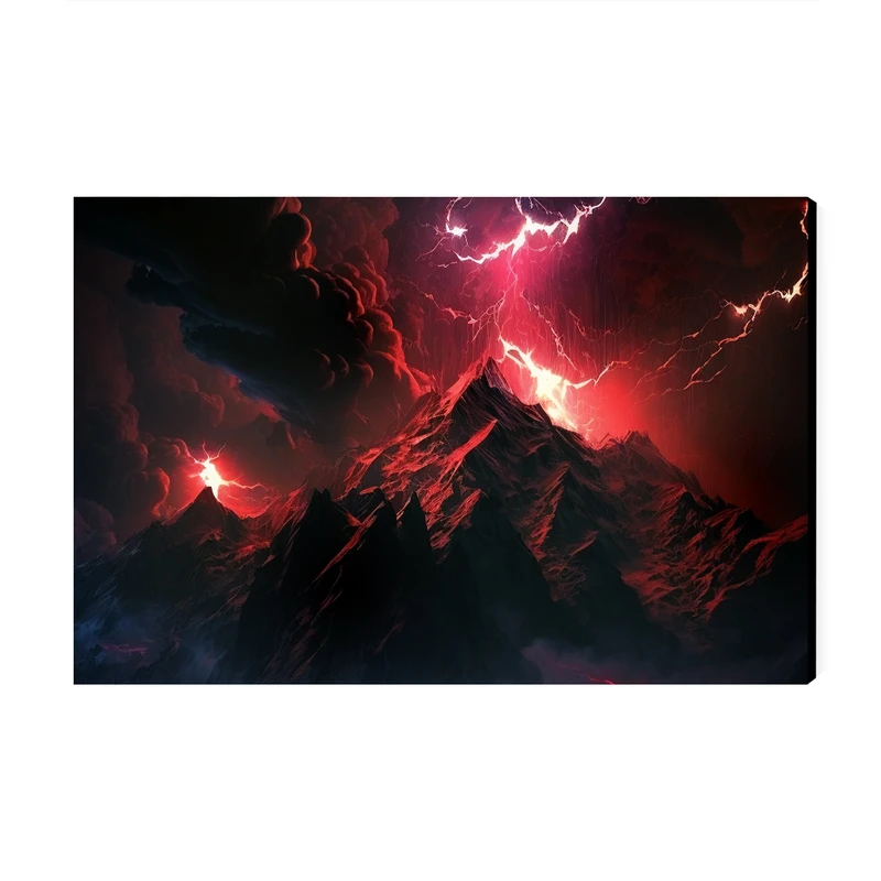 تابلو شاسی عرش مدل فانتزی کوهستان کد As3270