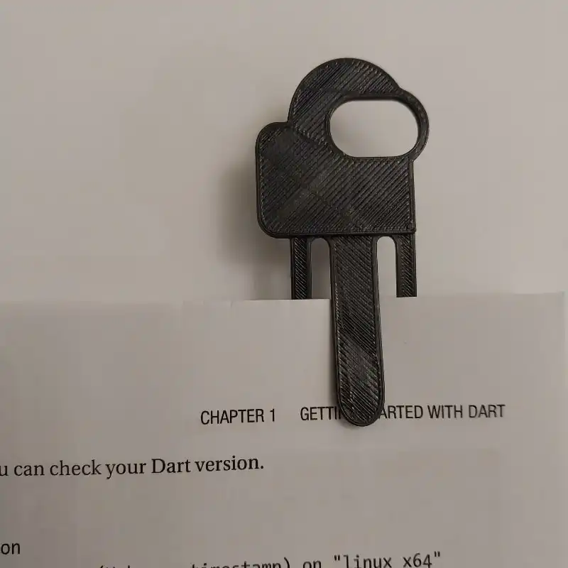 گیره نگهدارنده صفحه کتاب مدل  Among Us