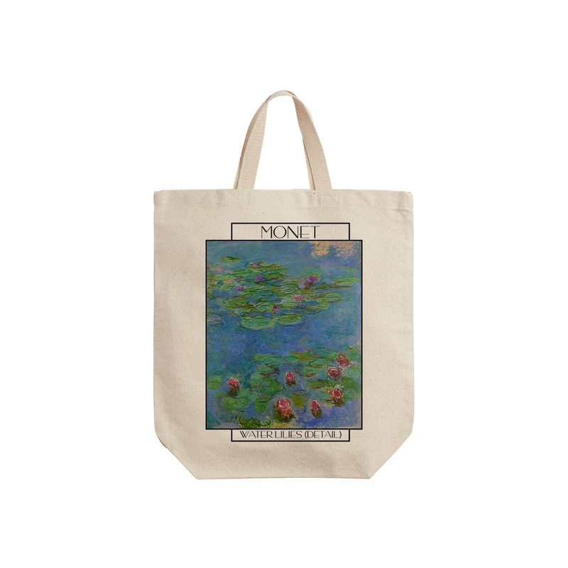 ساک خرید ترمه طراحان ایده مدل نیلوفرها از مونه کد 0191 - S