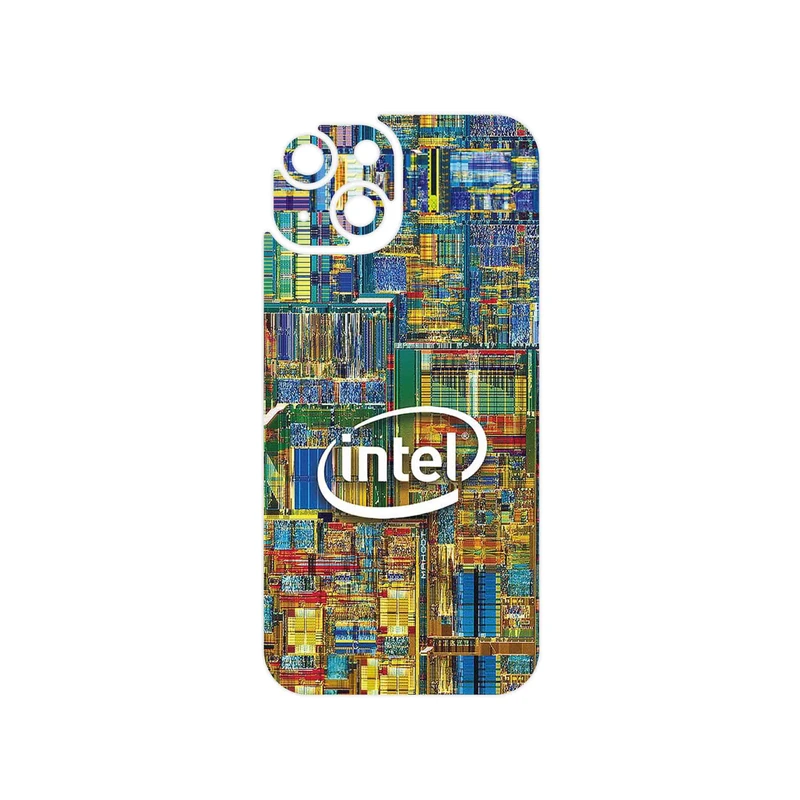 برچسب پوششی ماهوت مدل Intel مناسب برای گوشی موبایل اپل iPhone 15