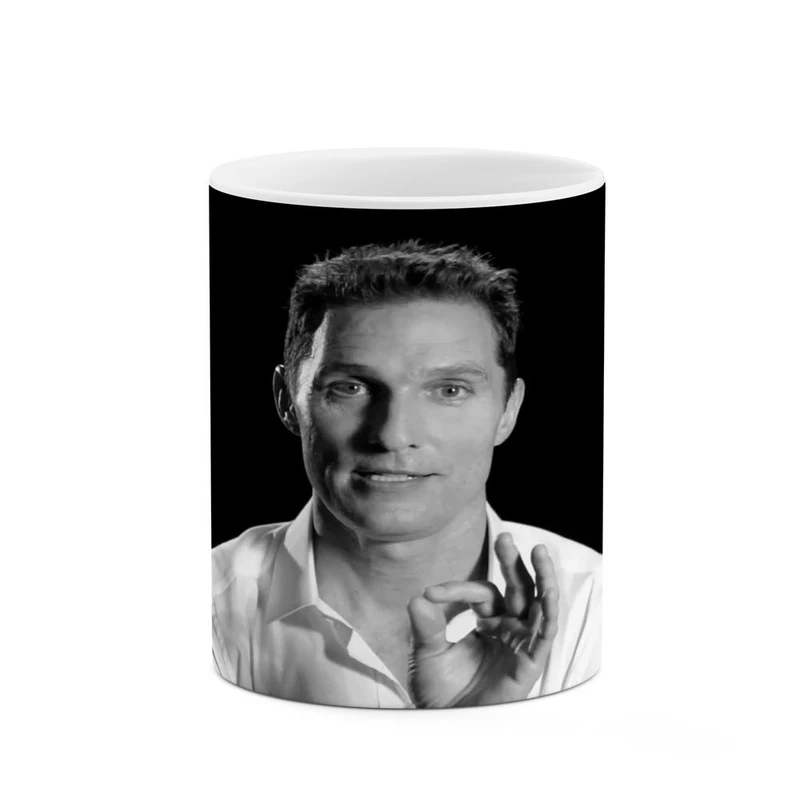 ماگ کاکتی طرح Matthew McConaughey مدل mgh26888