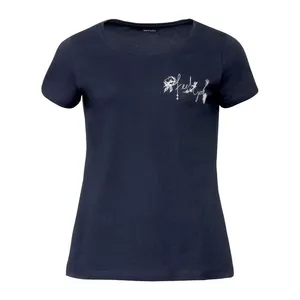 تی شرت آستین کوتاه زنانه اسمارا مدل 327729 رنگ سرمه ای