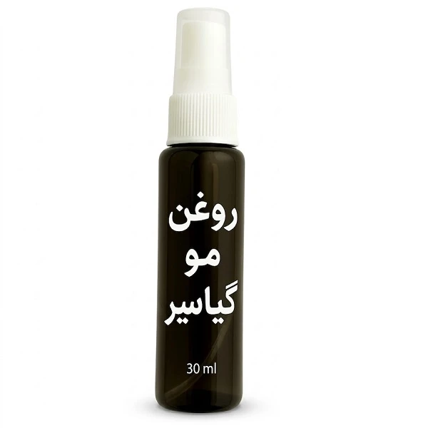 روغن موی سیر سیاه سینا مدل گیاسیر حجم ۳۰ میلی‌لیتر