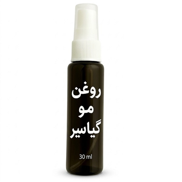 روغن موی سیر سیاه سینا مدل گیاسیر حجم ۳۰ میلی‌لیتر