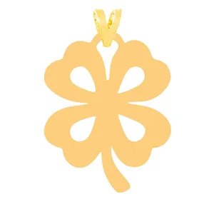 آویز گردنبند طلا 18 عیار زنانه الن نار مدل ELN31532