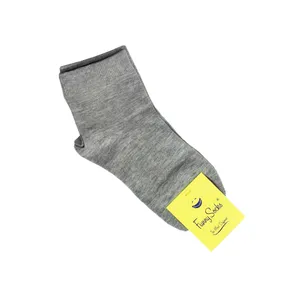 جوراب فانی ساکس مدل  800 رنگ خاکستری