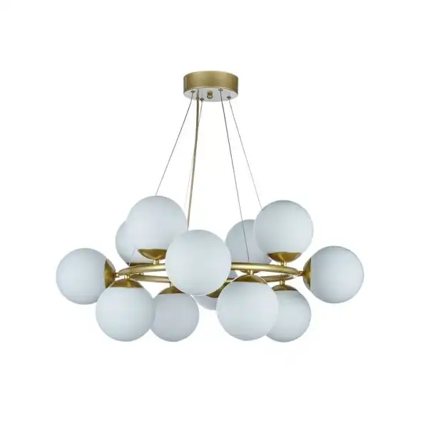 لوستر 12 شعله دکورابو مدل مولکولی کد 0374