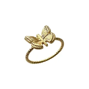 انگشتر زنانه آی ام مدل پروانه