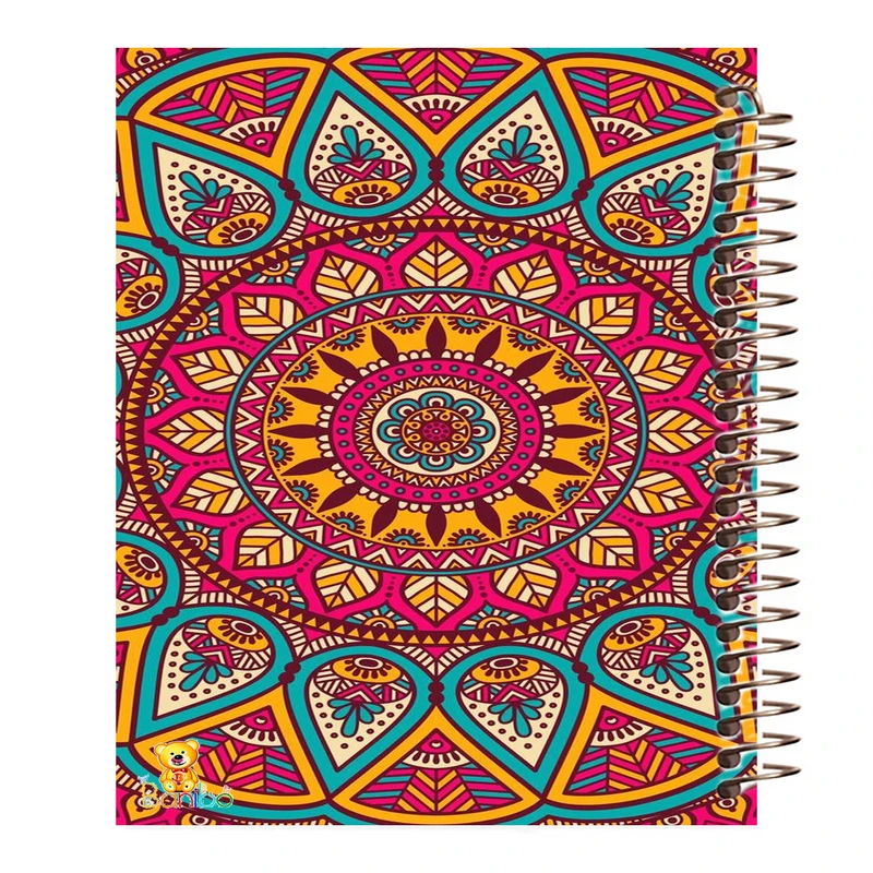 دفتر مشق 100 برگ بانیبو طرح رنگی کد 373