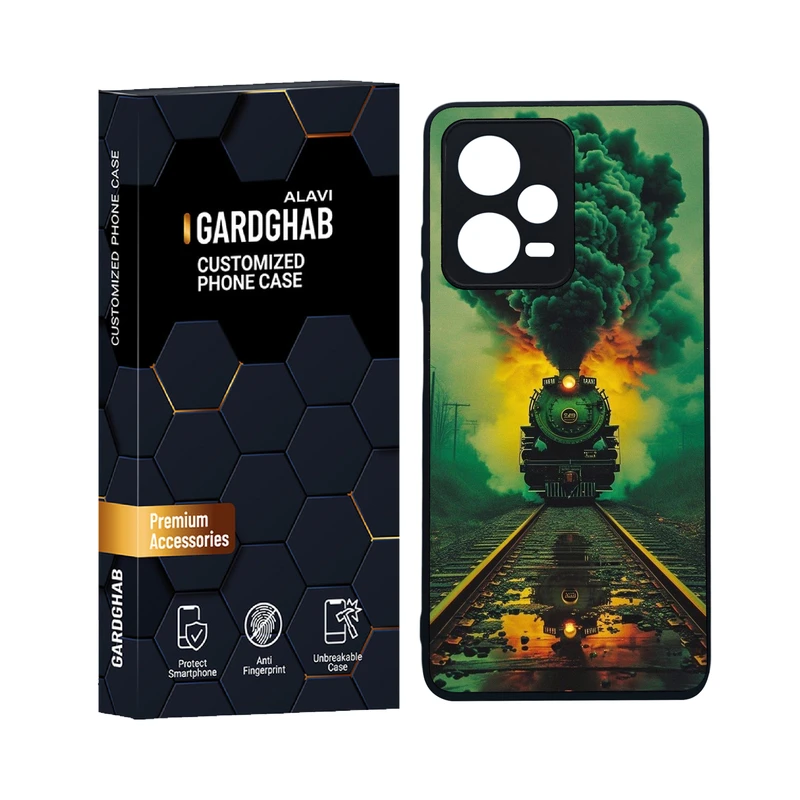 کاور گارد قاب علوی مدل دورژله هنری مناسب برای گوشی موبایل شیائومی Redmi Note 12 Pro 5G