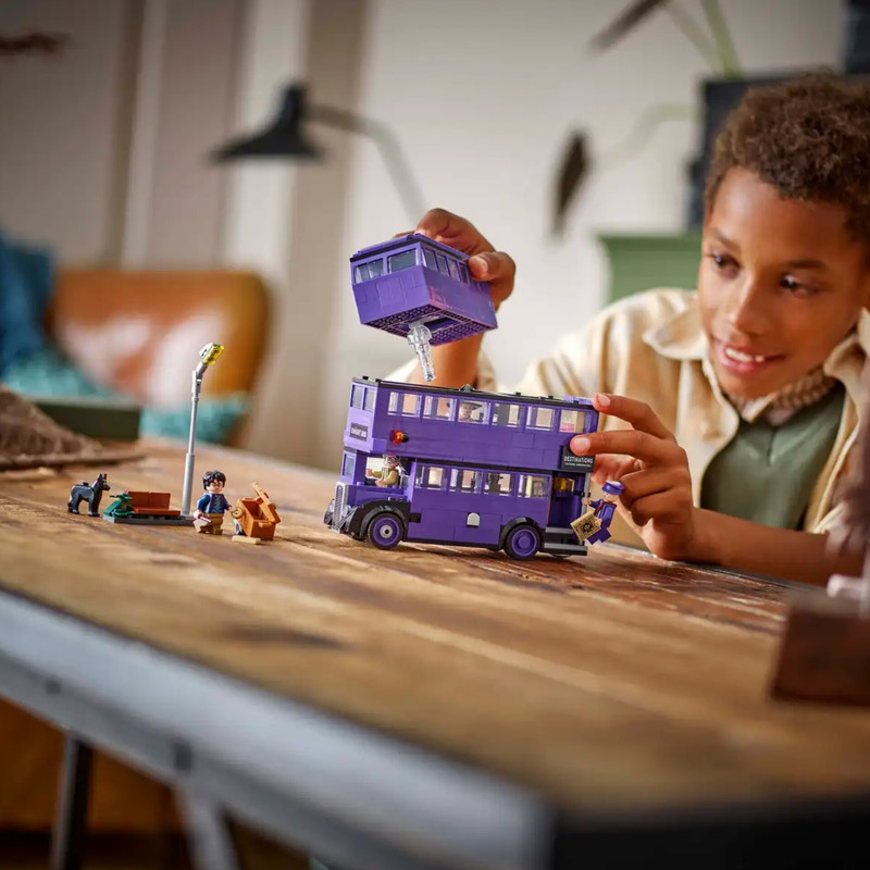 لگو 499 تکه سری هری پاتر مدل اتوبوس شوالیه جادویی کد 76446