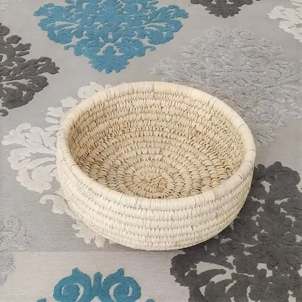 سبد حصیری مدل کپوبافی کد GE23