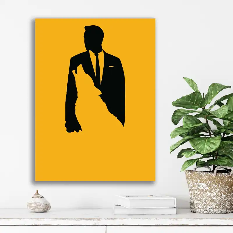 تابلو شاسی آتریسا مدل  گرگ وال استریت Wolf of wallstreet