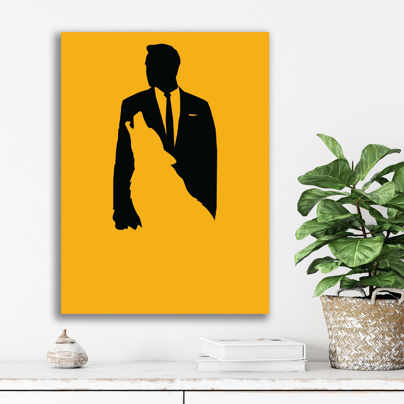 تابلو شاسی آتریسا مدل گرگ وال استریت Wolf of wallstreet
