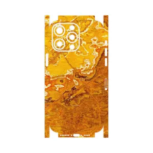 MAHOOT Gold Marble-FullSkin Cover Sticker for Apple iPhone 15 Pro Max