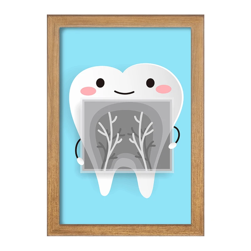 تابلو خندالو مدل دندان و دندان پزشکی کودکانه کد 36705