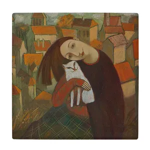 کاشی کارنیلا مدل لوحی کد klh163