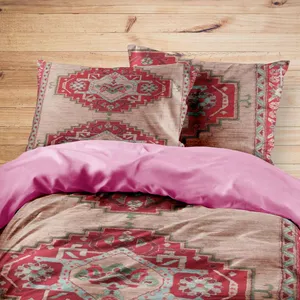 سرویس روتختی مدوپد طرح فرش کردستان کشکولی مدل C-Ghashghaee03 یک نفره 4 تکه