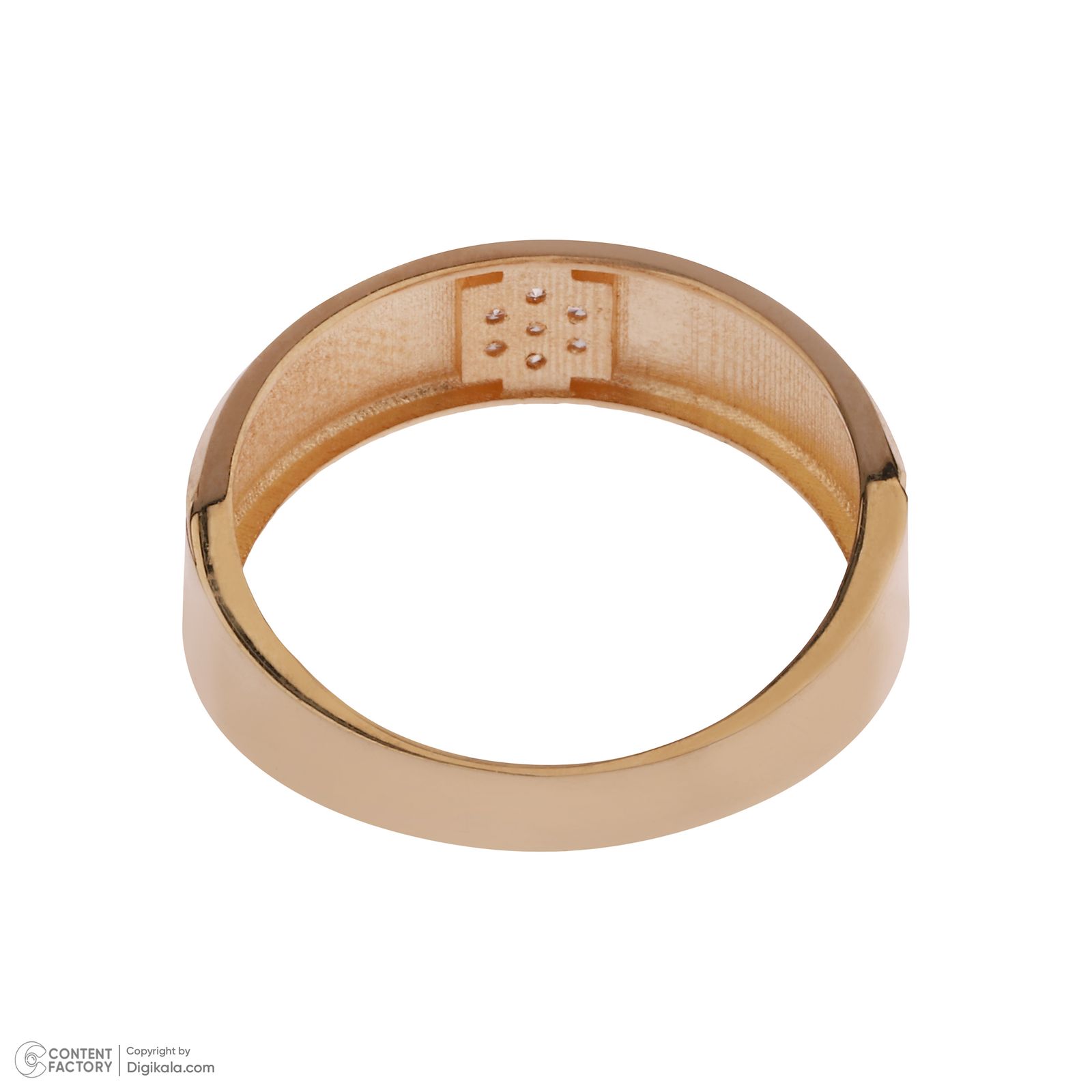 ست حلقه طلا 18 عیار زنانه و مردانه مایا ماهک مدل MR1356 -  - 7