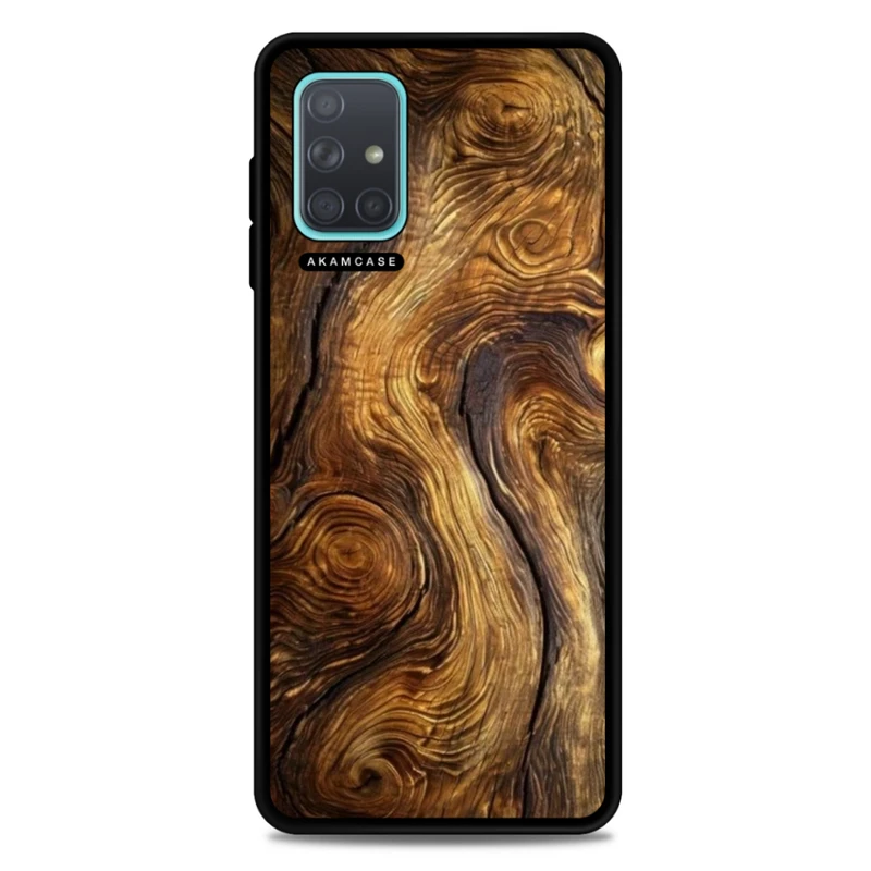 کاور آکام مدل AMC-WSGA71-WOOD-26 مناسب برای گوشی موبایل سامسونگ Galaxy A71