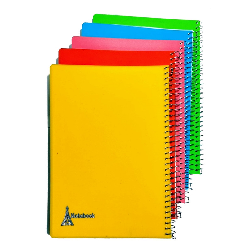 دفتر مشق 100 برگ ایفل مدل ساده بسته 3 عددی