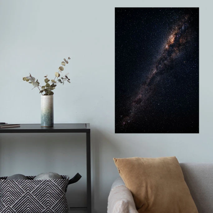 پوستر گوفی مدل کهکشان طبیعت فوق العاده زیبا طرح Galaxy and Sky 4K کد WOW32