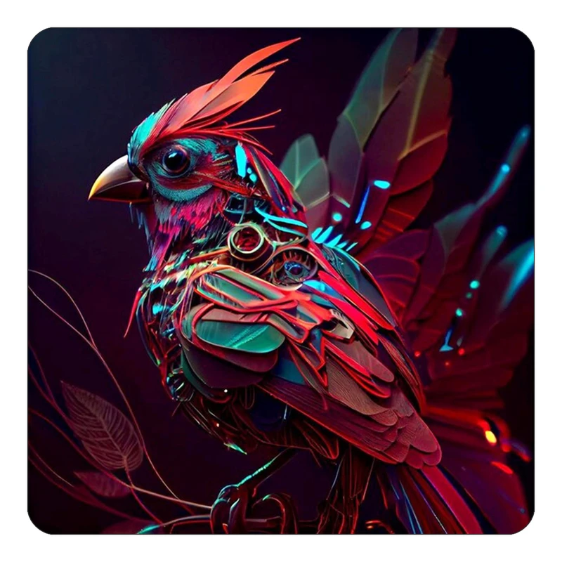 مگنت کاکتی طرح حیوانات رنگی مدل mp25838