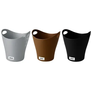 سطل زباله اداری جهان مدل دسته دار بسته 3 عددی