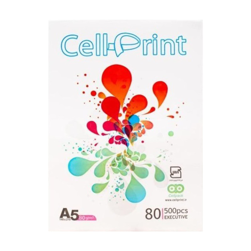 کاغذ A5 سل پرینت کد 03 بسته 5000 عددی