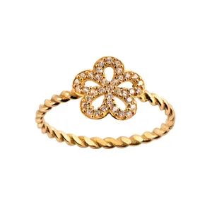 Seven Jewelry 3223 18k Gold Ring For Women