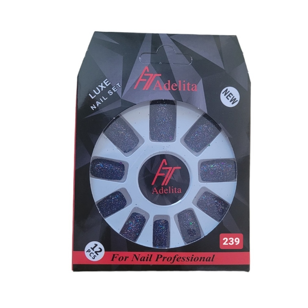 ناخن مصنوعی آدلیتا مدل G-239 بسته 12 عددی