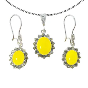 نیم ست نقره زنانه سلین کالا مدل ce-sharaf6