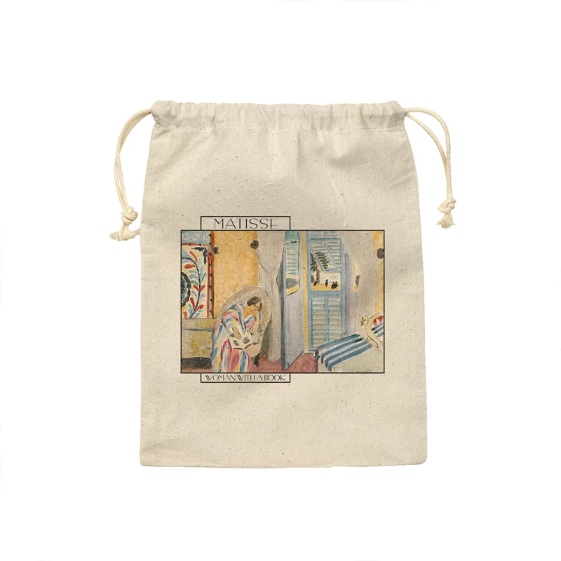 کیسه نان و سبزی ترمه طراحان ایده مدل زنی با یک کتاب از ماتیس کد art0695 - S