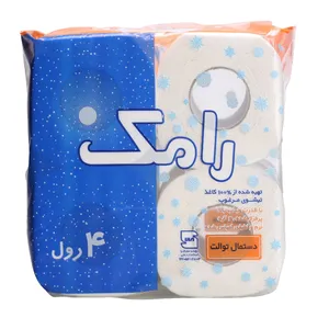 دستمال توالت   رامک مدل RT 4000 بسته 4 عددی