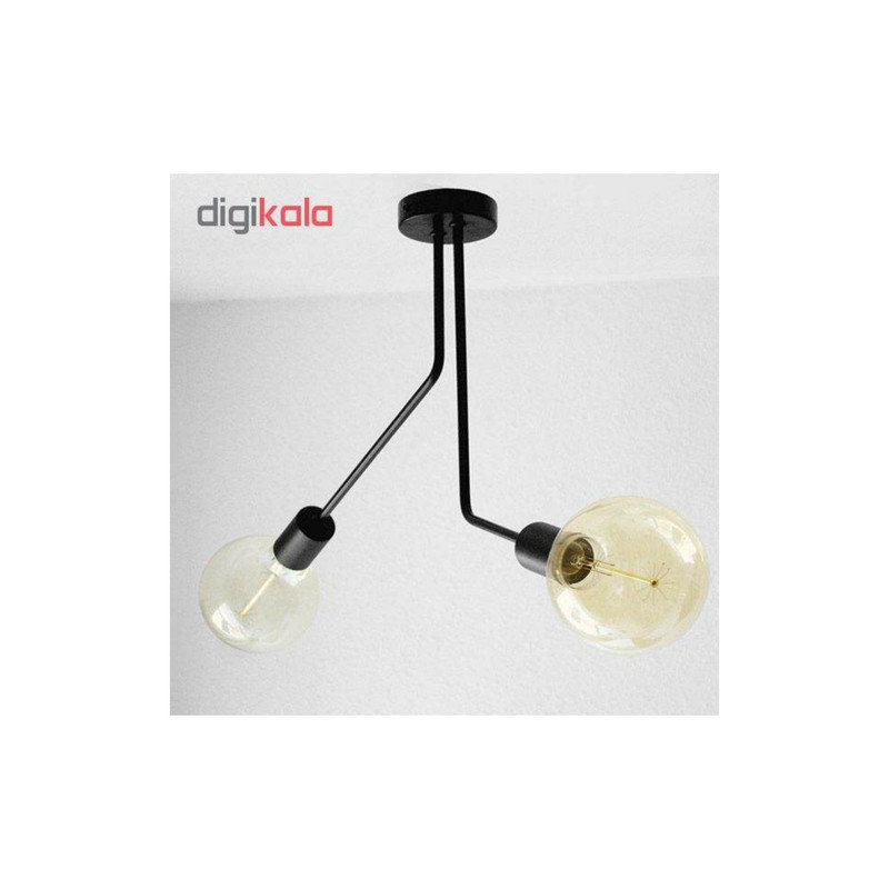 چراغ سقفی روشنایی بزرگ زاده کد 546